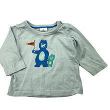 Load image into Gallery viewer, Boys Target, cotton long sleeve t-shirt / top, GUC, size 000,  