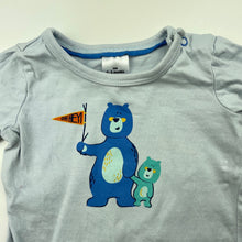 Load image into Gallery viewer, Boys Target, cotton long sleeve t-shirt / top, GUC, size 000,  