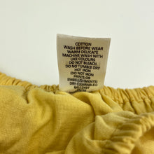 Load image into Gallery viewer, Girls Target, yellow cotton top, broderie trim, EUC, size 10,  