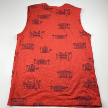 Load image into Gallery viewer, Boys Anko, orange cotton tank top, EUC, size 12,  