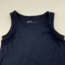 Load image into Gallery viewer, Girls Anko, navy cotton singlet / tank top, EUC, size 3,  