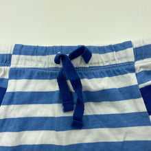 Load image into Gallery viewer, unisex Baby Berry, striped cotton shorts, elasticated, EUC, size 0000,  