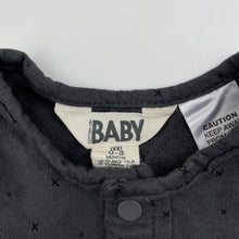 Load image into Gallery viewer, unisex Cotton On, grey cotton romper, EUC, size 000,  