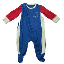 Load image into Gallery viewer, Boys Cotton On, stretchy zip coverall / romper, EUC, size 0000,  