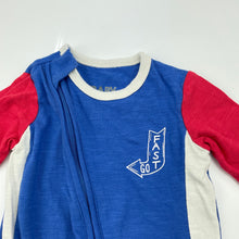 Load image into Gallery viewer, Boys Cotton On, stretchy zip coverall / romper, EUC, size 0000,  