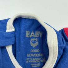 Load image into Gallery viewer, Boys Cotton On, stretchy zip coverall / romper, EUC, size 0000,  