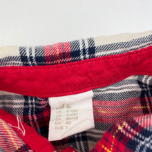 Load image into Gallery viewer, Girls H&amp;M, cotton shirt dress, EUC, size 1, L: 40cm