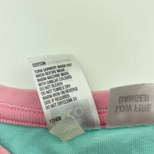 Load image into Gallery viewer, Girls Kids &amp; Co, cotton pyjama t-shirt / top, unicorns, FUC, size 2,  