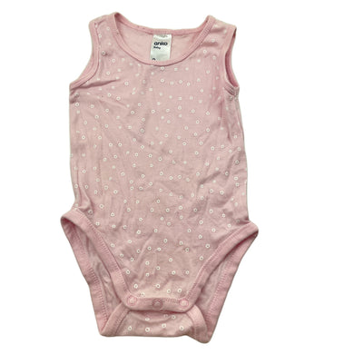 Girls Anko, lightweight cotton bodysuit / romper, GUC, size 0,  