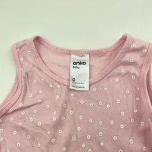 Load image into Gallery viewer, Girls Anko, lightweight cotton bodysuit / romper, GUC, size 0,  
