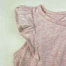 Load image into Gallery viewer, Girls Anko, pink marle cotton top, GUC, size 6,  