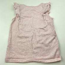 Load image into Gallery viewer, Girls Anko, pink marle cotton top, GUC, size 6,  