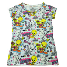 Load image into Gallery viewer, Girls Movie World, Looney Tunes night dress / nightie, L: 45cm, EUC, size 2,  