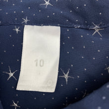 Load image into Gallery viewer, Girls Target, navy sheer blouse / top, GUC, size 10,  