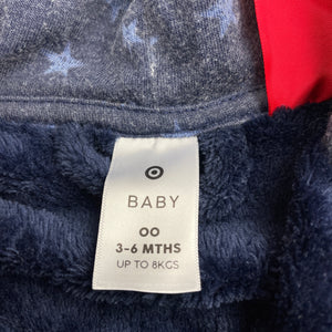 unisex Target, soft fleece dressing gown / bath robe, FUC, size 00,  