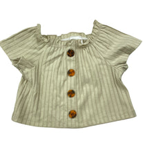 Load image into Gallery viewer, Girls Mango, ribbed short sleeve top, never worn, EUC, size 0,  