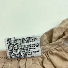 Load image into Gallery viewer, Girls Mango, linen / viscose summer top, EUC, size 4,  