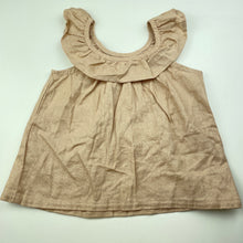 Load image into Gallery viewer, Girls Mango, linen / viscose summer top, EUC, size 4,  