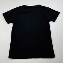 Load image into Gallery viewer, Boys black, Christmas t-shirt / top, GUC, size 3,  