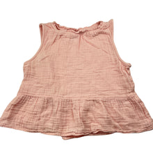 Load image into Gallery viewer, Girls Anko, pink crinkle cotton top, GUC, size 10,  