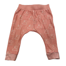 Load image into Gallery viewer, Girls Target, pink cotton bottoms, elasticated, EUC, size 0,  
