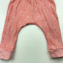 Load image into Gallery viewer, Girls Target, pink cotton bottoms, elasticated, EUC, size 0,  