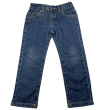 Load image into Gallery viewer, Girls Fun Spirit, stretch denim jeans, adjustable, Inside leg: 36.5cm, GUC, size 3,  