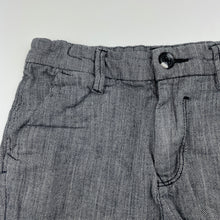 Load image into Gallery viewer, Boys Target, grey stretch cotton shorts, adjustable, GUC, size 8,  