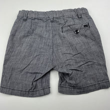 Load image into Gallery viewer, Boys Target, grey stretch cotton shorts, adjustable, GUC, size 8,  