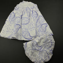 Load image into Gallery viewer, Girls Penelope Mack, lined lightweight cotton top &amp; bloomers, GUC, size 12 months,  