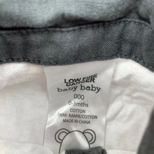 Load image into Gallery viewer, Boys Baby Baby, cotton bodysuit / romper, GUC, size 000,  