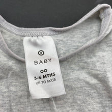 Load image into Gallery viewer, unisex Target, grey cotton singlet top, fish, GUC, size 00,  