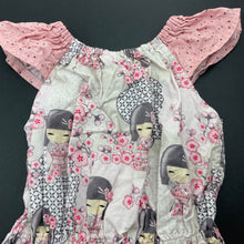 Load image into Gallery viewer, Girls lightweight, top, cherry blossom, GUC, size 2,  