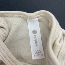 Load image into Gallery viewer, unisex Dymples, organic cotton bodysuit / romper, EUC, size 000,  