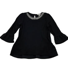 Load image into Gallery viewer, Girls Monteau Girl, beaded lightweight stretchy top, EUC, size 5,  
