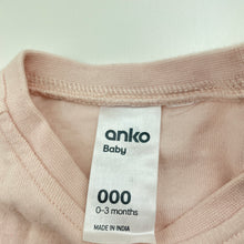 Load image into Gallery viewer, Girls Anko, soft organic cotton t-shirt / top, giraffe, GUC, size 000,  