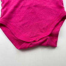 Load image into Gallery viewer, Girls Baby Berry, pink cotton bodysuit / romper, GUC, size 000,  