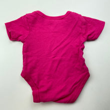 Load image into Gallery viewer, Girls Baby Berry, pink cotton bodysuit / romper, GUC, size 000,  