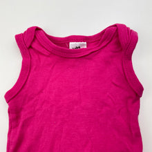 Load image into Gallery viewer, Girls Baby Berry, soft cotton bodysuit / romper, FUC, size 000,  