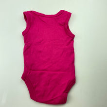 Load image into Gallery viewer, Girls Baby Berry, soft cotton bodysuit / romper, FUC, size 000,  
