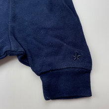 Load image into Gallery viewer, unisex Mini Etoile, navy cotton pants / bottoms, GUC, size 0000,  