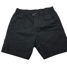 Load image into Gallery viewer, Boys Target, black stretch cotton shorts, elasticated, EUC, size 12,  