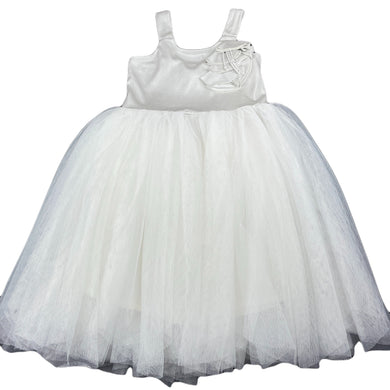 Girls Sophia by Minihaha, cotton lined tulle party dress, FUC, size 6, L: 66cm