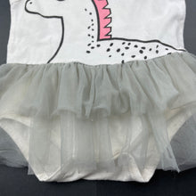 Load image into Gallery viewer, Girls Yi Pei Ban, tutu romper, unicorn, GUC, size 00,  