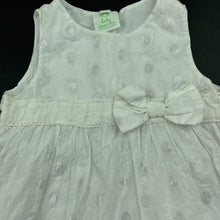 Load image into Gallery viewer, Girls Eternal Creation, lined lightweight cotton dress, FUC, size 0, L: 42cm