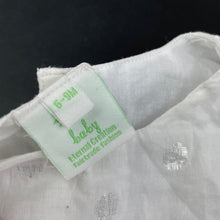 Load image into Gallery viewer, Girls Eternal Creation, lined lightweight cotton dress, FUC, size 0, L: 42cm