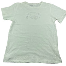 Load image into Gallery viewer, Boys Anko, white cotton t-shirt / top, wolf, FUC, size 14,  