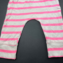 Load image into Gallery viewer, Girls Cotton On, striped stretchy leggings / bottoms, FUC, size 00,  