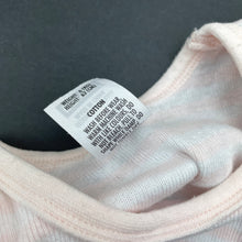 Load image into Gallery viewer, Girls Bonds, cotton singletsuit / romper, EUC, size 000,  