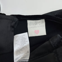 Load image into Gallery viewer, Girls Tutus &amp; Tambourines, black velvet &amp; sequin party dress, EUC, size 10, L: 74cm